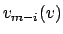 $v_{m-i}(v)$