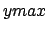 $ymax$