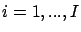 $i=1,...,I$