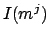 $I(m^j)$