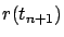 $r(t_{n+1})$
