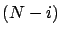 $(N-i)$