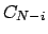 $C_{N-i}$