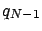 $q_{N-1}$