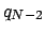 $q_{N-2}$