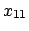 $x_{11}$