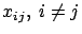$x_{ij},\ i \ne j$